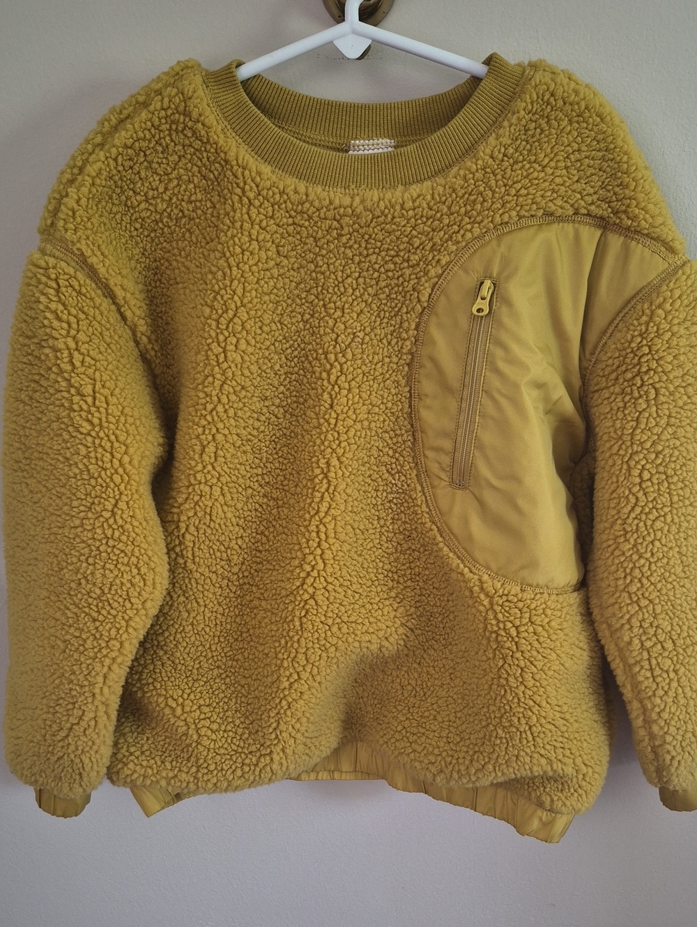 Hanna Andersson Maize Sherpa Pullover